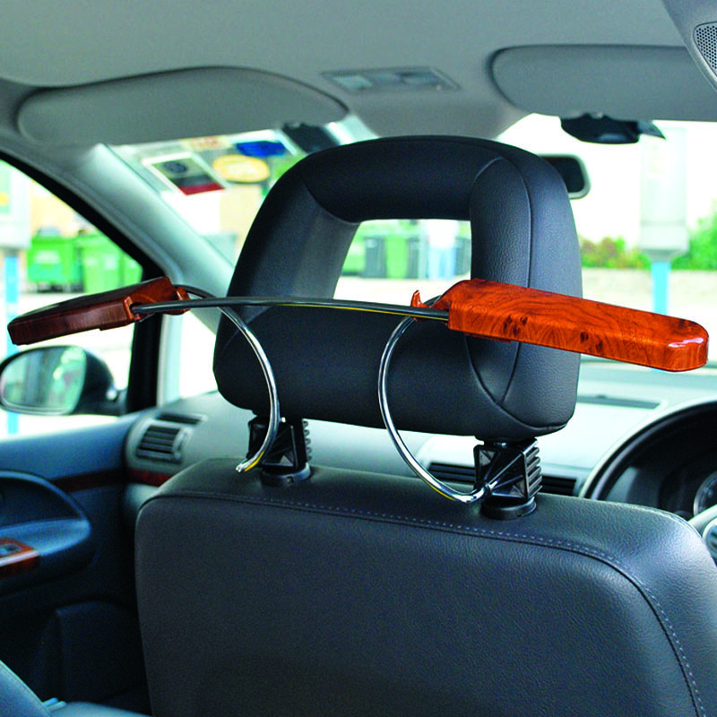 Jingdong Supermarket Car Holder CarSetCity Car retractable hanger Car racks Car standback suit Clothes coat CS-27160 Peach wood color