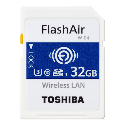 Toshiba TOSHIBA 32G FlashAir fourth generation wireless LAN embedded SDHC memory card U3 Class10
Toshiba TOSHIBA 32G FlashAir fourth generation wireless LAN embedded SDHC memory card U3 Class10