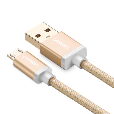 UGREEN Micro USB 2A Fast-Charging Cable 30662 2m Gold