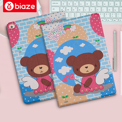BIAZE Apple iPad Air 2 / air1 / 2017 new iPad protective cover / leather case intelligent sleep iPad5 / 6/7 protection box cartoon painting series angel bear
BIAZE Apple iPad Air 2 / air1 / 2017 new iPad protective cover / leather case intelligent sleep iPad5 / 6/7 protection box cartoon painting series angel bear