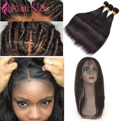Indian Virgin Hair With Closure 360 Lace Frontal With Bundle Straight Hair 3 Bundles With 360 Frontal Human Hair&Frontal
Indian Virgin Hair With Closure 360 Lace Frontal With Bundle Straight Hair 3 Bundles With 360 Frontal Human Hair&Frontal
