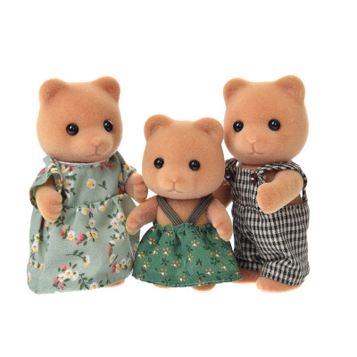 Senbei children Japanese brand princess toys girl doll house simulation forest family flirting House flocking doll figures - bear family SYFC14248
Senbei children Japanese brand princess toys girl doll house simulation forest family flirting House flocking doll figures - bear family SYFC14248
