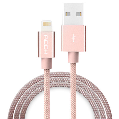 Rocker (MOCK) Apple MFI certified data cable charging cable for Apple 6iPhone7 / Plus / 5s / se / 6 / 6s / Plus 1 meter rose gold
Rocker (MOCK) Apple MFI certified data cable charging cable for Apple 6iPhone7 / Plus / 5s / se / 6 / 6s / Plus 1 meter rose gold