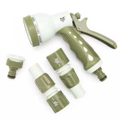 Worsch worth eight function spray gun five-piece household car wash watering tool watering nozzle multi-purpose garden shower water gun set garden water series
Worsch worth eight function spray gun five-piece household car wash watering tool watering nozzle multi-purpose garden shower water gun set garden water series