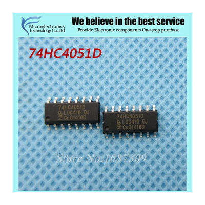 10pcs free shipping 74HC4051D 74HC4051 SN74HC4051D SOP-16 Multiplexer Switch ICs 8-CHANNEL MUXDEMUX new original
10pcs free shipping 74HC4051D 74HC4051 SN74HC4051D SOP-16 Multiplexer Switch ICs 8-CHANNEL MUXDEMUX new original