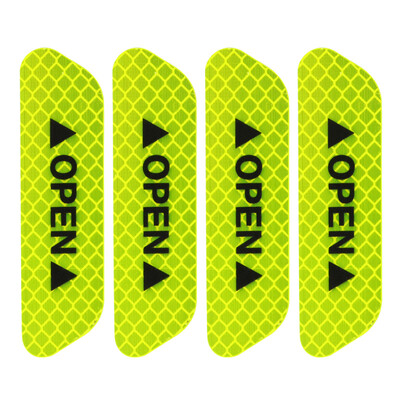 3M strong reflective fluorescent yellow-green reflective sticker 4 pieces safety warning for car door opening
3M strong reflective fluorescent yellow-green reflective sticker 4 pieces safety warning for car door opening