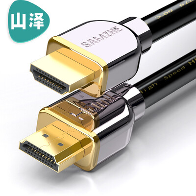 Shanze SAMZHE luxury gold-plated HDMI digital high-definition line support 2k 4k 3D function notebook computer TV projector display cable 10 meters SM-55100
Shanze SAMZHE luxury gold-plated HDMI digital high-definition line support 2k 4k 3D function notebook computer TV projector display cable 10 meters SM-55100