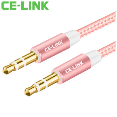 CE-LINK 2454 AUX audio cable with 3.5mm stereo audio cable connection 5 meters car phone flat headphone audio cable rose gold
CE-LINK 2454 AUX audio cable with 3.5mm stereo audio cable connection 5 meters car phone flat headphone audio cable rose gold