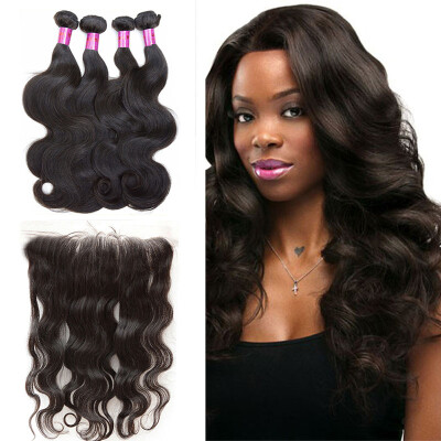 DHL Free 7A Human Hair Brazilian Lace Frontal Closure 13x4 Free/Middle/3 Part Bleached Knots Virgin Body Wave Lace Frontal Weave
DHL Free 7A Human Hair Brazilian Lace Frontal Closure 13x4 Free/Middle/3 Part Bleached Knots Virgin Body Wave Lace Frontal Weave