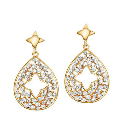 Yoursfs@ Black Friday Gorgeous Princess Jewelry Drop Earrings Top-grade CZ Earring Star Hollow brincos para as mulheres Wholesale 
Yoursfs@ Black Friday Gorgeous Princess Jewelry Drop Earrings Top-grade CZ Earring Star Hollow brincos para as mulheres Wholesale