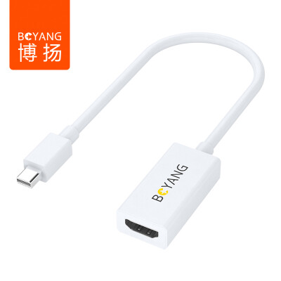 Bo Yang (BOYANG) BY-06Z03 MiniDP to HDMI converter Mini Displayport кабель Apple MacBook / Air Pro молния интерфейс к телевизору
Bo Yang (BOYANG) BY-06Z03 MiniDP to HDMI converter Mini Displayport кабель Apple MacBook / Air Pro молния интерфейс к телевизору