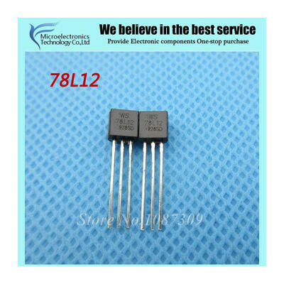 50pcs free shipping 78L12 L78L12 Linear Voltage Regulators 12V 01A Positive TO-92 new original
50pcs free shipping 78L12 L78L12 Linear Voltage Regulators 12V 01A Positive TO-92 new original