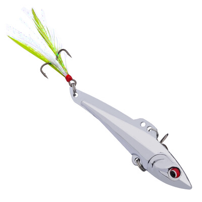 1PC Pencil-VIB Fishing Lures 7cm-8cm/15g-20g Bass Bait 6# High Carbon Hook with Feather 2 Colors Metal Bait Fishing Tackle
1PC Pencil-VIB Fishing Lures 7cm-8cm/15g-20g Bass Bait 6# High Carbon Hook with Feather 2 Colors Metal Bait Fishing Tackle