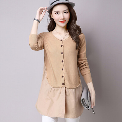 Sibo homes in 2017 autumn new women&39s long-sleeved round neck long sweater shirt sweater jacket S63F0006A18JM camel code
Sibo homes in 2017 autumn new women&39s long-sleeved round neck long sweater shirt sweater jacket S63F0006A18JM camel code