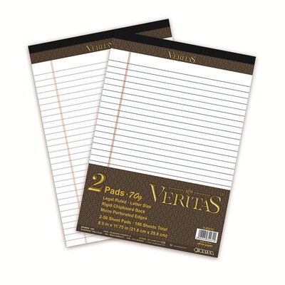 KAISA VERITAS series A4 American paper paper 70g thick white paper Legalpad Notepad / draft (with tape) 50 sheets 2
KAISA VERITAS series A4 American paper paper 70g thick white paper Legalpad Notepad / draft (with tape) 50 sheets 2