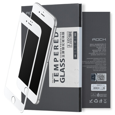 Rock ROCK iphone7 full-screen film / glass film Apple 7 mobile phone full-screen steel film / HD protective film white
Rock ROCK iphone7 full-screen film / glass film Apple 7 mobile phone full-screen steel film / HD protective film white