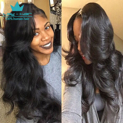 360 Lace Frontal with Bundles Brazilian Body Wave Virgin Hair with Frontal Closure 360 Lace Band with Baby Hair Natural Black 1B
360 Lace Frontal with Bundles Brazilian Body Wave Virgin Hair with Frontal Closure 360 Lace Band with Baby Hair Natural Black 1B