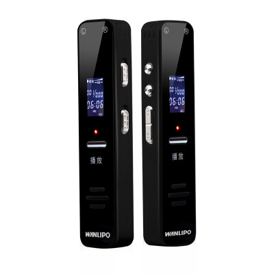 WANLIPO Wan Li Pu TF-91 black 16G recording pen genuine mini high-definition remote professional noise reduction business meeting MP3
WANLIPO Wan Li Pu TF-91 black 16G recording pen genuine mini high-definition remote professional noise reduction business meeting MP3