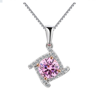AFFINER 925 silver flawless series promises necklace female models clavicle chain fashion jewelry female AFP2055
AFFINER 925 silver flawless series promises necklace female models clavicle chain fashion jewelry female AFP2055