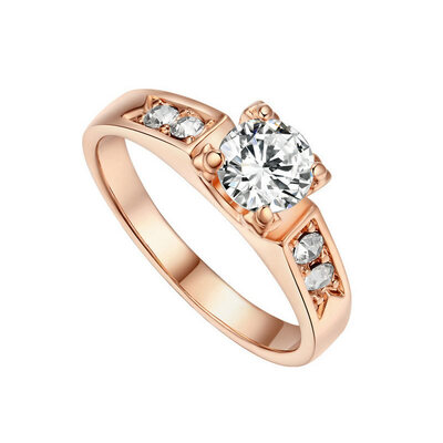 Yoursfs@ Top Quality Wedding Engagement Rings Prong Setting Gold Plating Cubic Zirconia Fashion Ring Gifts For Girl Bague Femme
Yoursfs@ Top Quality Wedding Engagement Rings Prong Setting Gold Plating Cubic Zirconia Fashion Ring Gifts For Girl Bague Femme