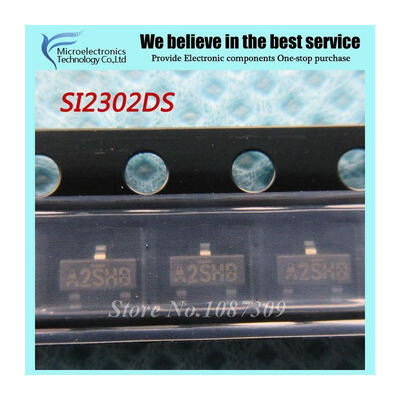 100pcs free shipping SI2302DS SI2302 A2SHB SOT23-3 MOSFET 20V 2.9A 0.86W 57mohm @ 4.5V new original
100pcs free shipping SI2302DS SI2302 A2SHB SOT23-3 MOSFET 20V 2.9A 0.86W 57mohm @ 4.5V new original
