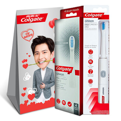 Colgate Omron ProClinical B150 Electric Toothbrush B150 Electric Toothbrush 4 Toothbrush Heads
Colgate Omron ProClinical B150 Electric Toothbrush B150 Electric Toothbrush 4 Toothbrush Heads