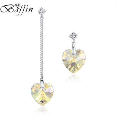 Baffin Romantic Heart Pendant Drop Earrings Long Chain Piercing Asymmetrical Jewelry For Women Lovers Wedding
Baffin Romantic Heart Pendant Drop Earrings Long Chain Piercing Asymmetrical Jewelry For Women Lovers Wedding