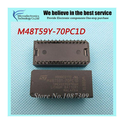 10PCS free shipping M48T59Y-70PC1D M48T59Y M48T59Y-70 Real Time Clock 64K (8Kx8) 70ns new original
10PCS free shipping M48T59Y-70PC1D M48T59Y M48T59Y-70 Real Time Clock 64K (8Kx8) 70ns new original