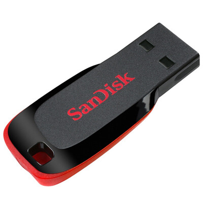 SanDisk CZ50 8GB U disk black&red