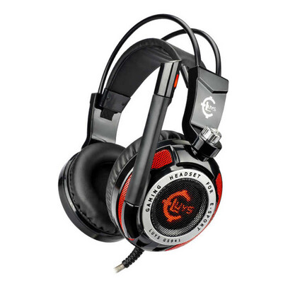 LUYS 71-channel headset shiny headset USB shock 71 sound card headset LED light headset microphone 941 black
LUYS 71-channel headset shiny headset USB shock 71 sound card headset LED light headset microphone 941 black