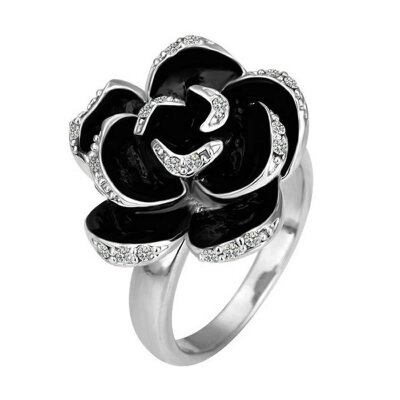 Yoursfs@ 18k White/Rose Gold Plated Austria Crystal Rose Engagement Ring Flower Rings Women Jewelry Xmas Present
Yoursfs@ 18k White/Rose Gold Plated Austria Crystal Rose Engagement Ring Flower Rings Women Jewelry Xmas Present