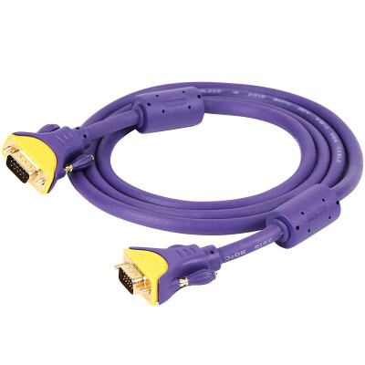 Akihabara (CHOSEAL) QS5102T3 VGA (3 + 4) gold-plated plug with magnetic ring computer projector supporting cable 3 meters
Akihabara (CHOSEAL) QS5102T3 VGA (3 + 4) gold-plated plug with magnetic ring computer projector supporting cable 3 meters