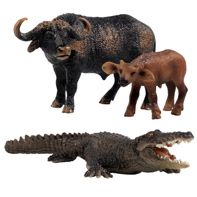 SURPRESA V, Animal Set Toy Gift for Kids, African bull, calf, Crocodile, 3pieces of one set
SURPRESA V, Animal Set Toy Gift for Kids, African bull, calf, Crocodile, 3pieces of one set