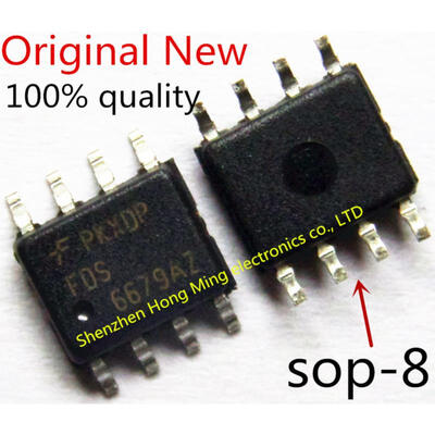 20piece)100% New FDS6679AZ FDS6679 6679AZ 30 Volt P-Channel PowerTrench MOSFET sop-8 Chipset
20piece)100% New FDS6679AZ FDS6679 6679AZ 30 Volt P-Channel PowerTrench MOSFET sop-8 Chipset
