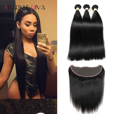 8A Cheap Peruvian Lace Frontal With 3 Bundles 100Unprocessed Human Hair 13x4 Human Virgin Frontal Straight Hair Full Lace Frontal
8A Cheap Peruvian Lace Frontal With 3 Bundles 100Unprocessed Human Hair 13x4 Human Virgin Frontal Straight Hair Full Lace Frontal