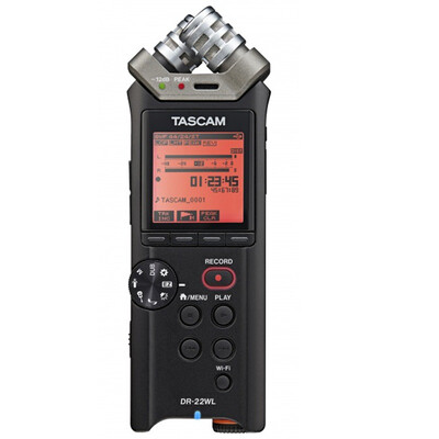 TASCAM DR-22WL 4G with WIFI function linear PCM recorder HIFI player micro movie recording tape recording scene selection 96K 24bit recording
TASCAM DR-22WL 4G with WIFI function linear PCM recorder HIFI player micro movie recording tape recording scene selection 96K 24bit recording
