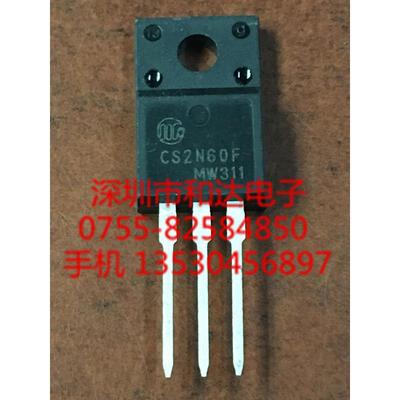 CS2N60F TO-220F
CS2N60F TO-220F