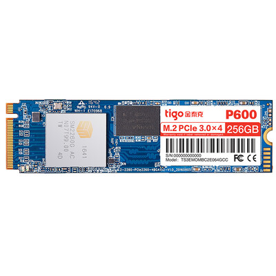 Tektronix (Tigo) P600 256GB PCIe M.2 2280 SSD твердотельный жесткий диск настольного ноутбука NVMe
Tektronix (Tigo) P600 256GB PCIe M.2 2280 SSD твердотельный жесткий диск настольного ноутбука NVMe
