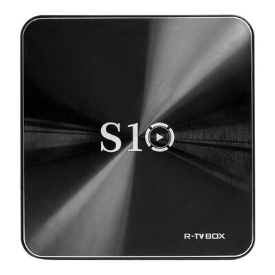 R-TV BOX S10 KODI 17.3 DDR4 2GB eMMC 16GB Android 7.1 4K TV Box S912 AC WIFI Gigabit LAN Bluetooth 4.1