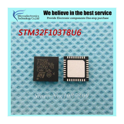 5PCS free shipping STM32F103T8U6 M32 F103T8U6 QFN-36 ARM Microcontrollers - MCU 32BIT Cortex M3 FL PERFORCE LINE
5PCS free shipping STM32F103T8U6 M32 F103T8U6 QFN-36 ARM Microcontrollers - MCU 32BIT Cortex M3 FL PERFORCE LINE