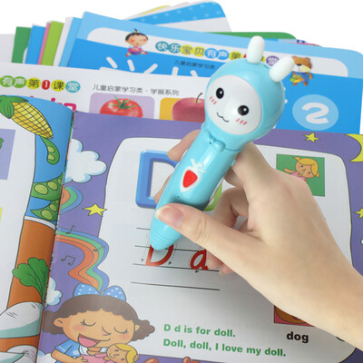 Wenquxing D8 Point reading pen 3-6 Year-old child Enlightenment Gift Waterproof 4G Follow MP3 Recording Early childhood Story Machine 25 Audio books 6 Wall map Learning Dot reading Machine Child Educational toys Blue
Wenquxing D8 Point reading pen 3-6 Year-old child Enlightenment Gift Waterproof 4G Follow MP3 Recording Early childhood Story Machine 25 Audio books 6 Wall map Learning Dot reading Machine Child Educational toys Blue