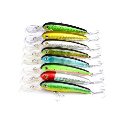 1PC fishing tackle Hot 3D Minnow Lure 8 color Fishing lure 14g/11.5cm High Quality Fishing Bait With 4# Hook
1PC fishing tackle Hot 3D Minnow Lure 8 color Fishing lure 14g/11.5cm High Quality Fishing Bait With 4# Hook