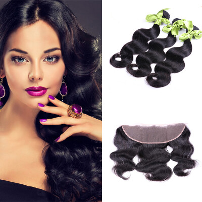 Mink Indian Virgin Hair With Closure 3 Bundles Cheap Indian Human Hair Weave Bundles Indian Body Wave With Lace Frontal Closure
Mink Indian Virgin Hair With Closure 3 Bundles Cheap Indian Human Hair Weave Bundles Indian Body Wave With Lace Frontal Closure