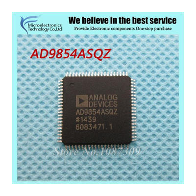 2PCS free shipping AD9854ASQZ AD9854 QFP-80 Data Acquisition ADCs/DACs - Specialized 300 MHZ QUADRATURE DDS SYNTHESIZER PB
2PCS free shipping AD9854ASQZ AD9854 QFP-80 Data Acquisition ADCs/DACs - Specialized 300 MHZ QUADRATURE DDS SYNTHESIZER PB