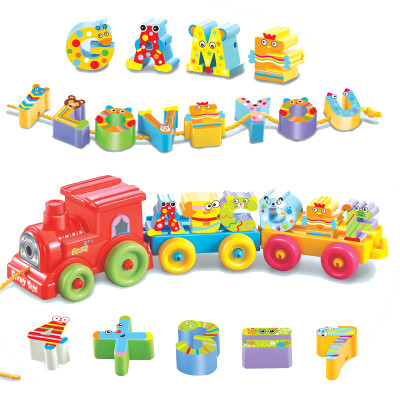Southland infants and young children's toys baby puzzle three-dimensional spell plug building blocks interesting alphanumeric train 838A-44
Southland infants and young children's toys baby puzzle three-dimensional spell plug building blocks interesting alphanumeric train 838A-44