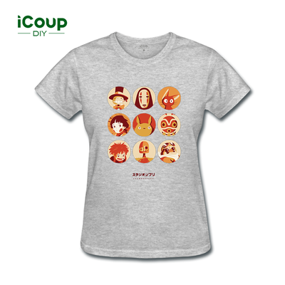 Promotion of spring summer womens t-shirt Ghibli Collection short sleeves Cotton print fashion funny
Promotion of spring summer womens t-shirt Ghibli Collection short sleeves Cotton print fashion funny