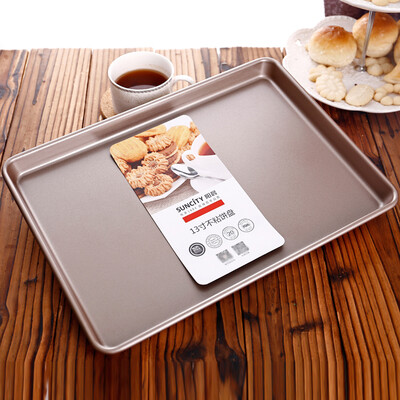 Jingdong Supermarket Yang Chen 13 inch rectangular baking pan gold non-sticky pizza dish household cake biscuits nougat baking tools oven with 5501
Jingdong Supermarket Yang Chen 13 inch rectangular baking pan gold non-sticky pizza dish household cake biscuits nougat baking tools oven with 5501