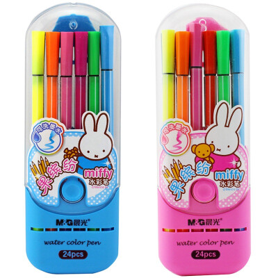 

Утренний свет (M & G) FCP90146 Miffy bar можно мыть акварельной ручкой щеткой 24 цвет / коробка коробка цвет случайный