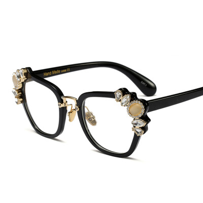 Peekaboo black cat eye glasses frames for women luxury crystal rhinestone transparent eyeglasses frame women
Peekaboo black cat eye glasses frames for women luxury crystal rhinestone transparent eyeglasses frame women