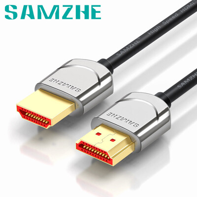 Shanze (SAMZHE) HDMI2.0 version 2K * 4K digital high-definition line thin line 0.5 meters gold-plated connector laptop display projector thin cable SM-205
Shanze (SAMZHE) HDMI2.0 version 2K * 4K digital high-definition line thin line 0.5 meters gold-plated connector laptop display projector thin cable SM-205